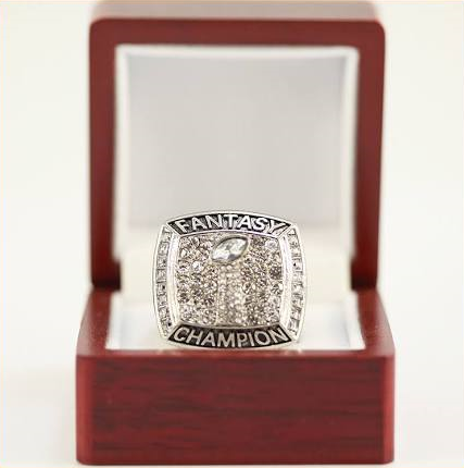 2017 fantasy best sale football championship ring